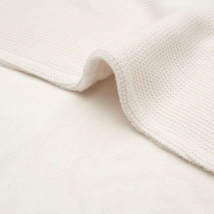 Jollein deken basic knit fleece - Ivory