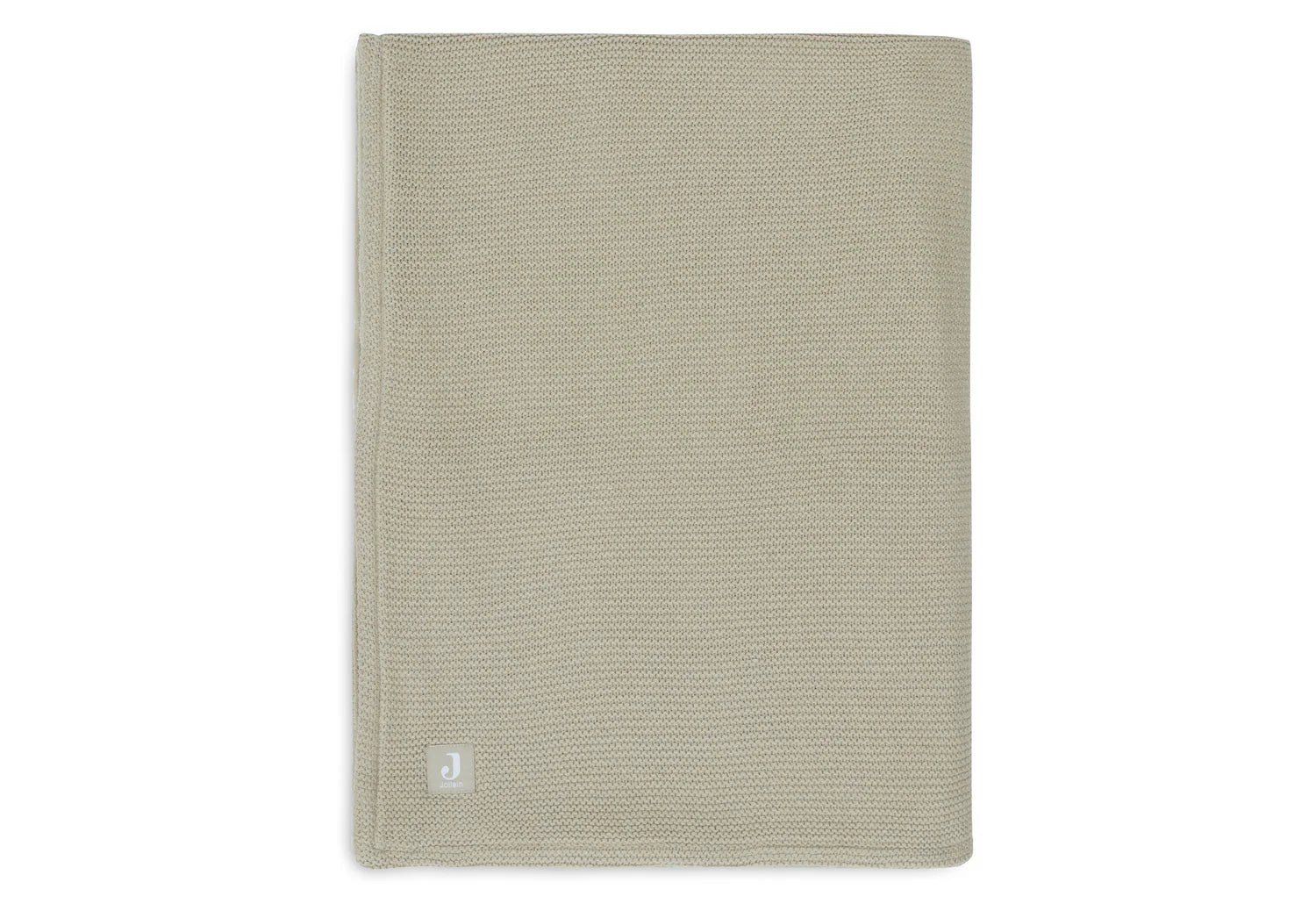 Jollein deken basic knit fleece - Olive green