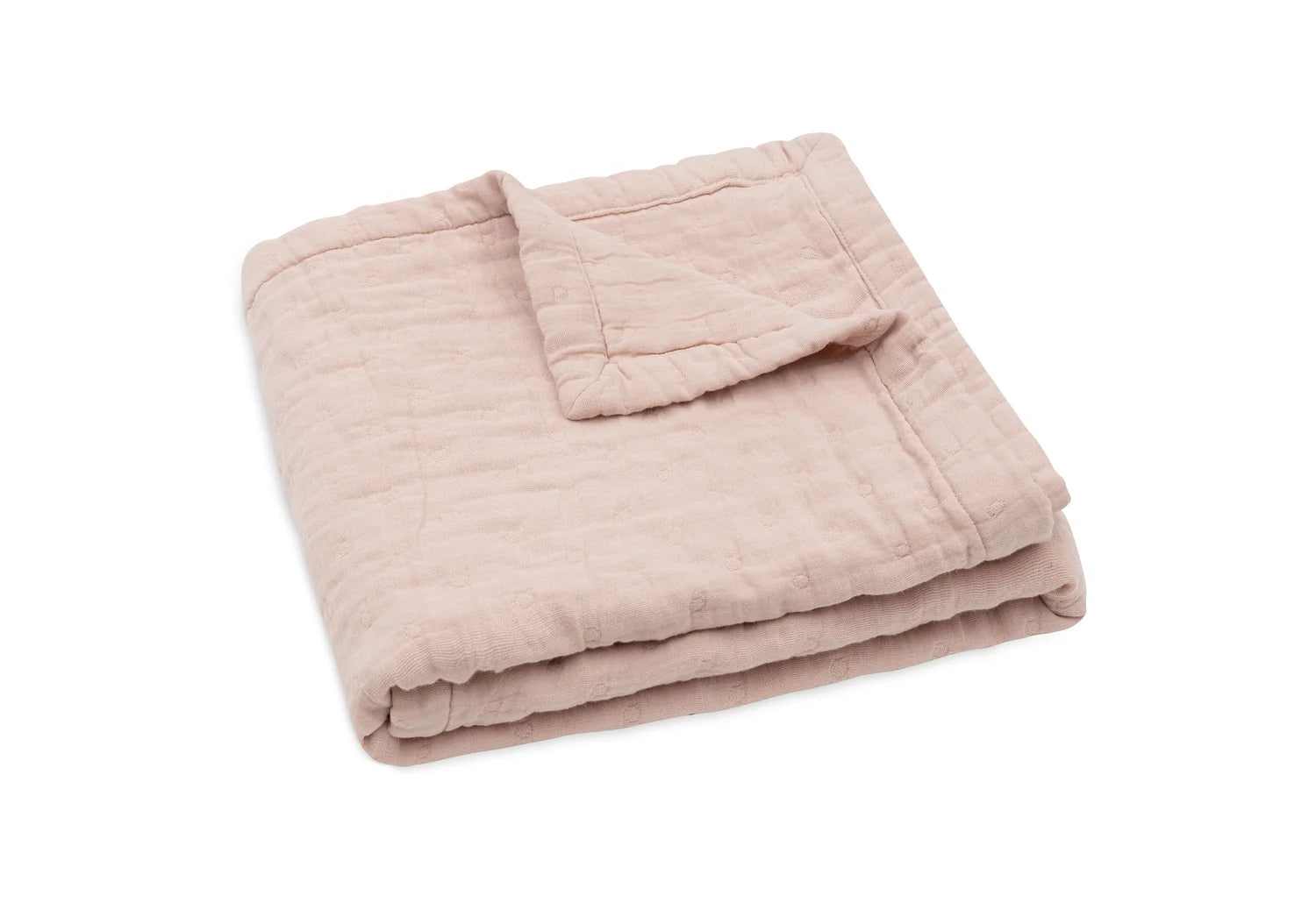 Jollein deken jacquard 75x100 - Wild rose