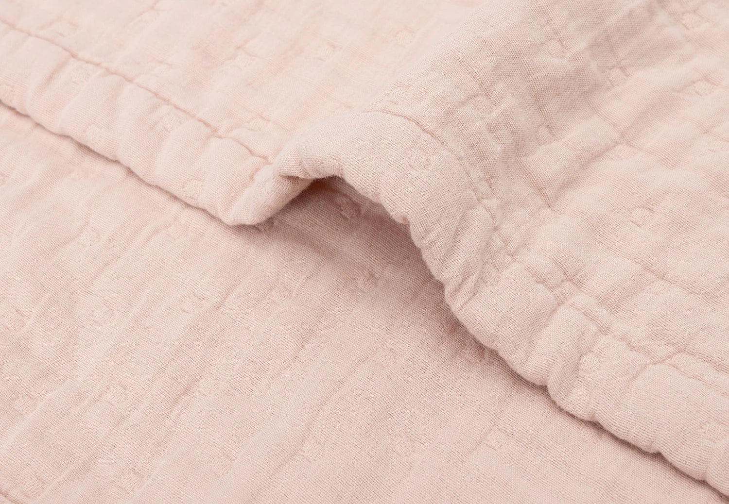 Jollein deken jacquard 75x100 - Wild rose