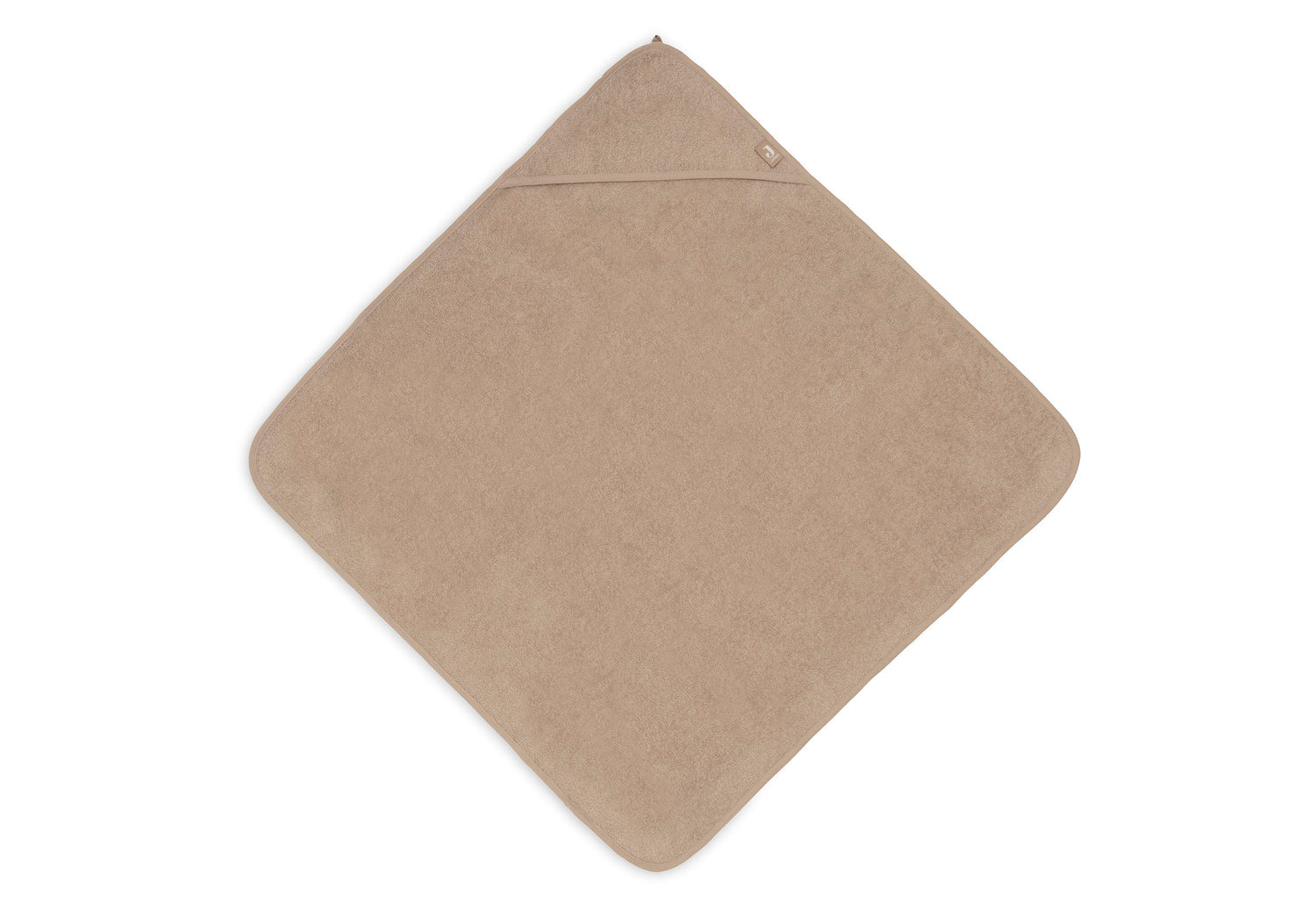 Jollein badcape 75x75 - Milky coffee