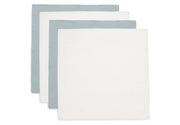 Jollein hydrofiele doeken 4pack 70x70 - Sea green