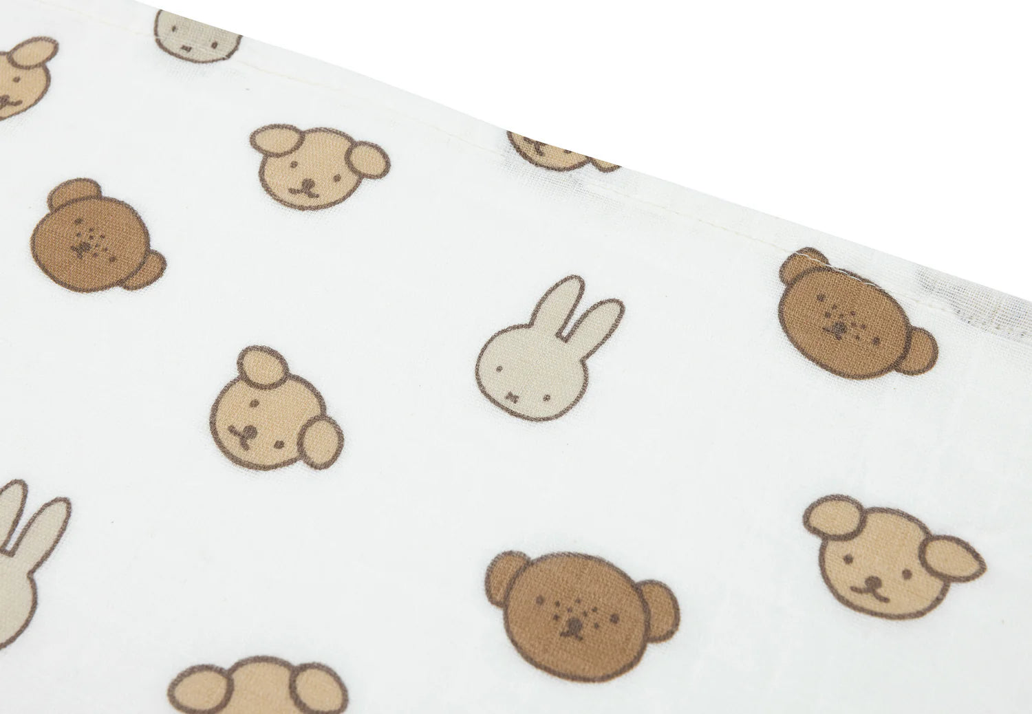 Jollein hydrofiele doeken 3-pack 70x70 - Miffy and friends