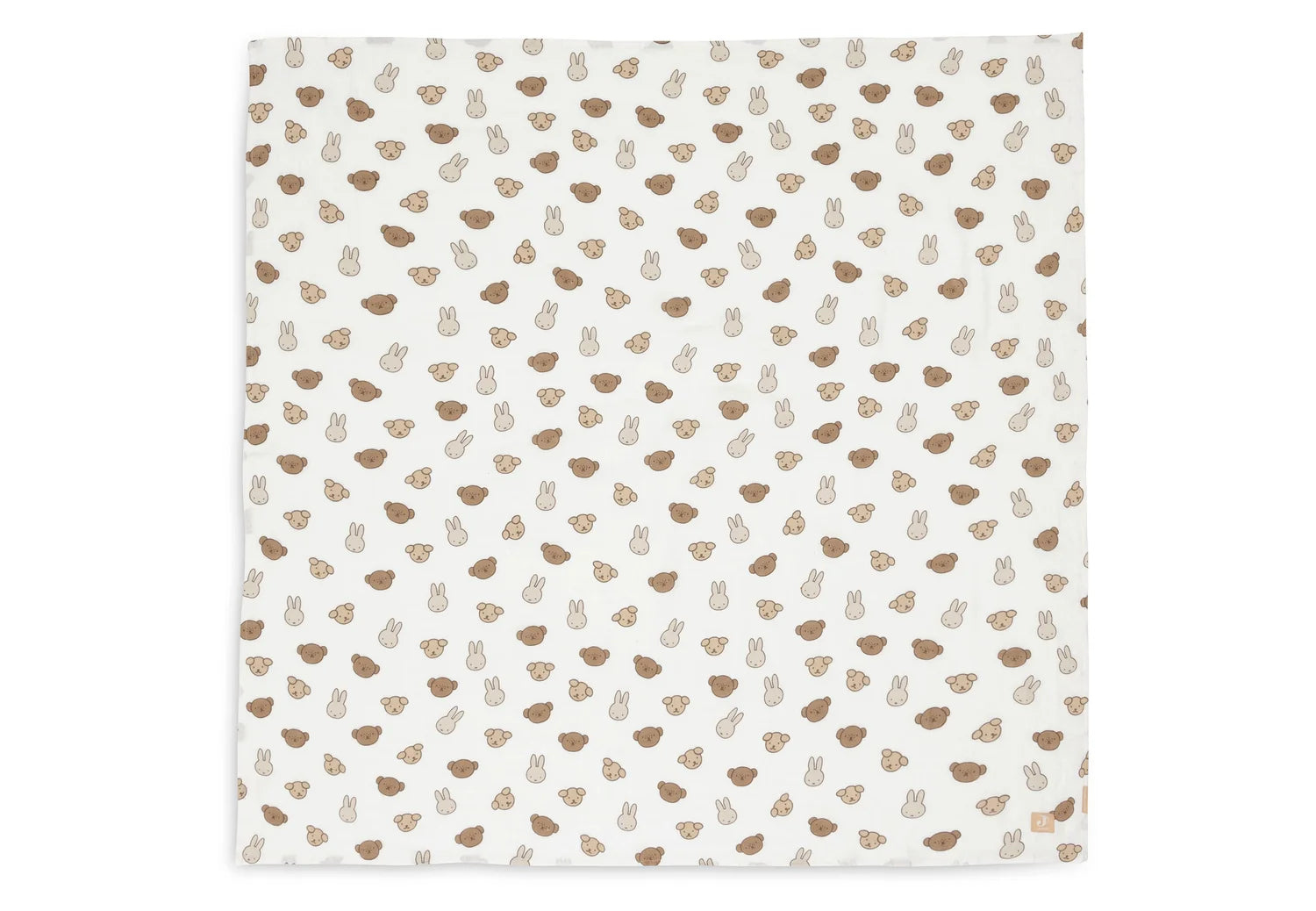Jollein hydrofiele doeken 2pack 115x115 - Miffy and friends