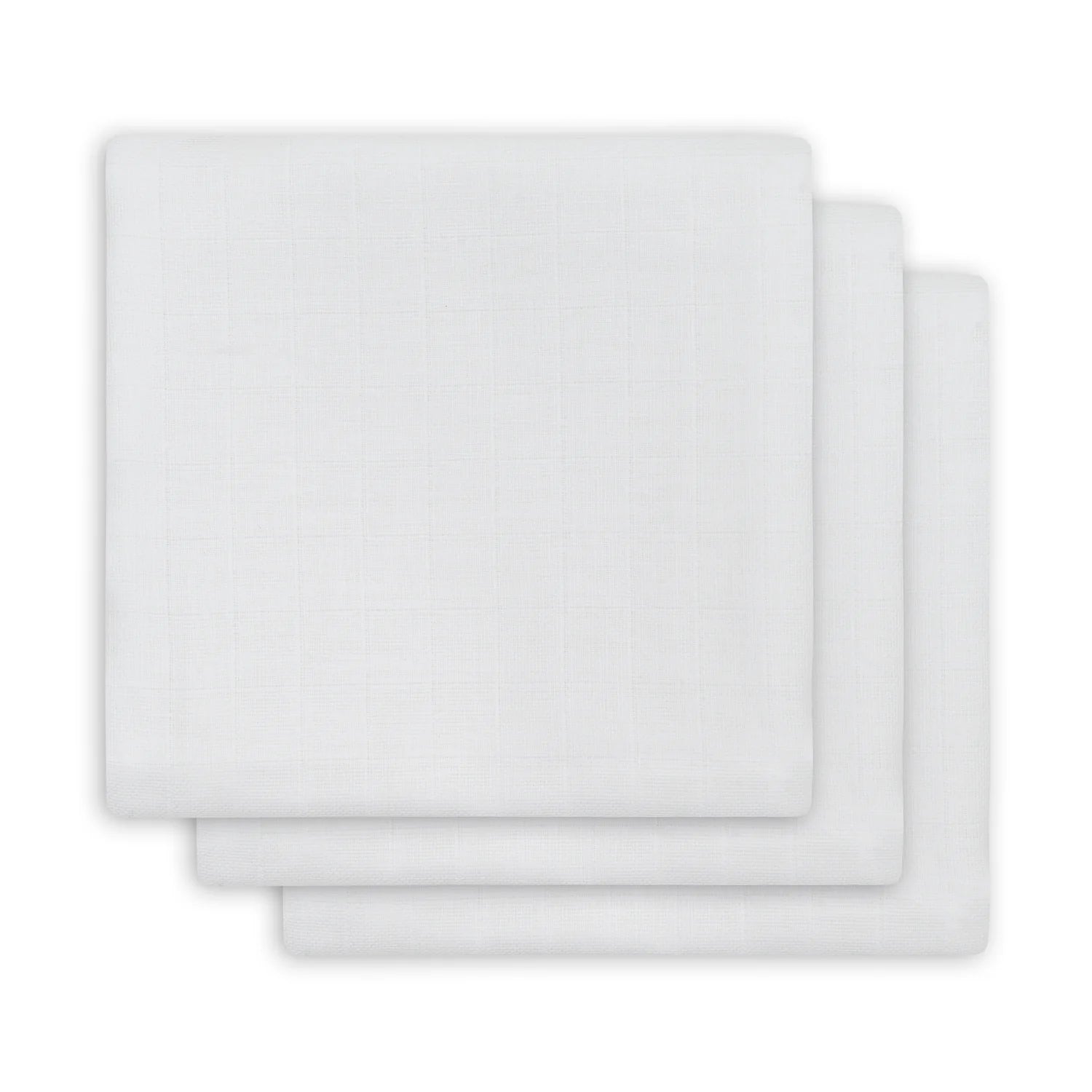 Jollein hydrofiele doeken 3pack 70x70 - Wit