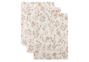 Jollein hydrofiele washandjes 3pack - Bloomy