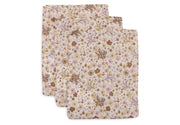 Jollein hydrofiele washandjes 3-pack - Flower fairies