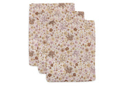 Jollein hydrofiele washandjes 3pack - Flower Fairies