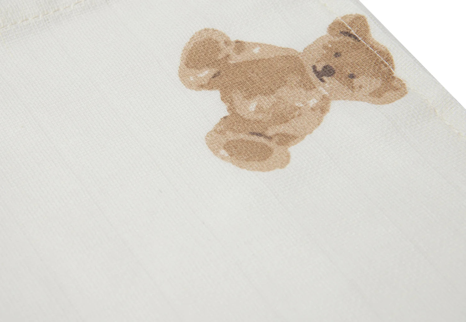 Jollein hydrofiele monddoekjes 3pack - Teddybear