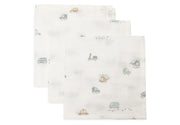 Jollein hydrofiele monddoekjes 3pack - On the go