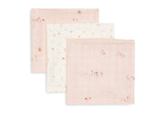 Jollein hydrofiele monddoekjes 3pack - Pretty Picnic