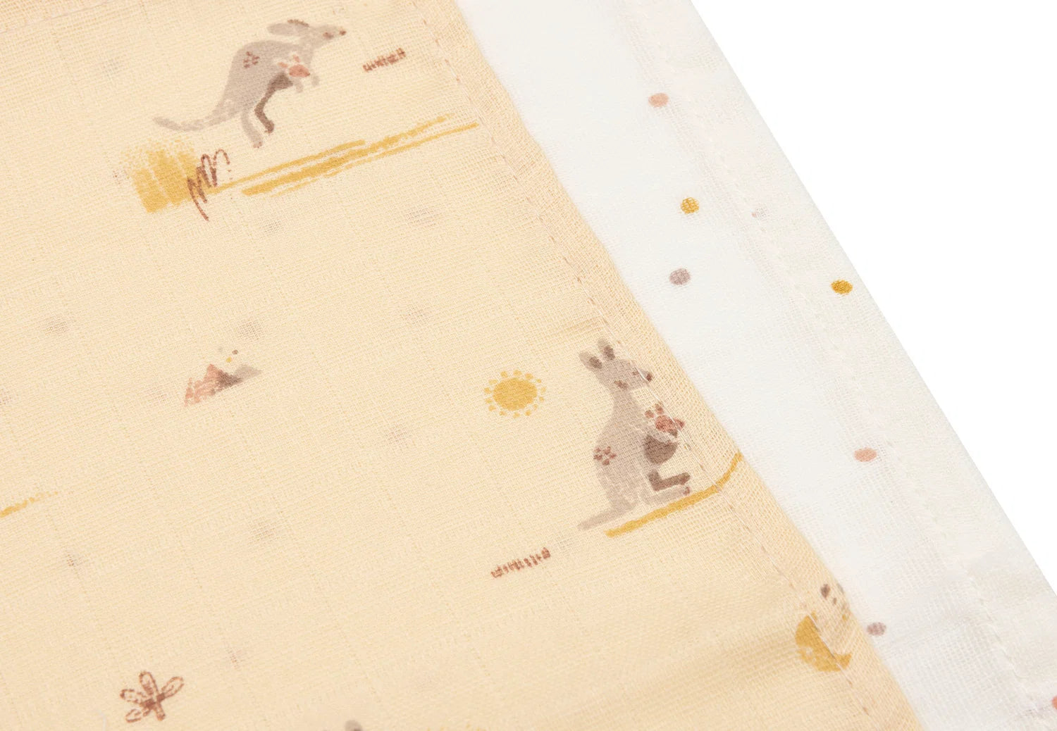 Jollein hydrofiele monddoekjes 3pack - Kangaroots