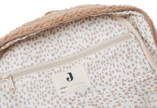 Jollein luiertas rugzak boucle - Biscuit
