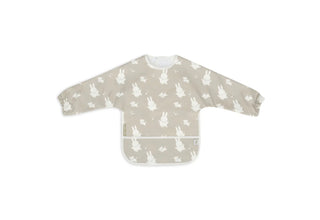 Jollein slab waterproof met mouwen - miffy en snuffy - Olive Green