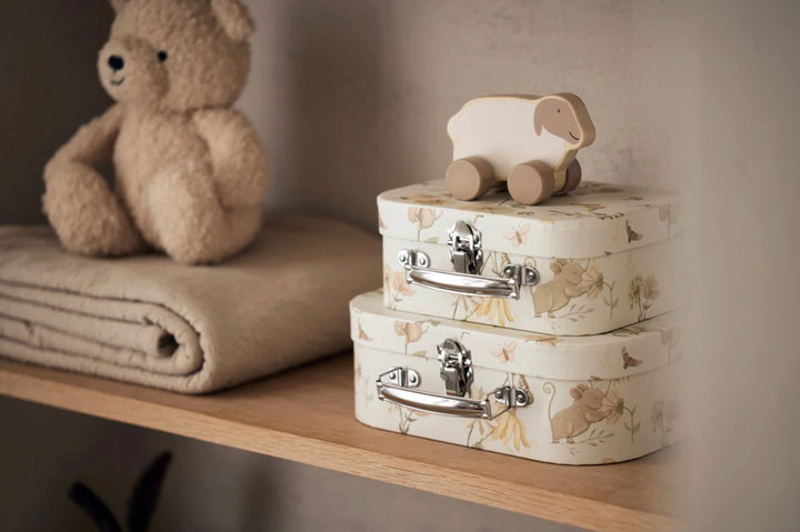 Jollein speelgoedkoffertje - Dreamy Mouse - 2 stuks