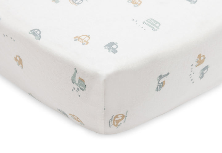 Jollein hoeslaken Jersey 60x120cm - On The Go