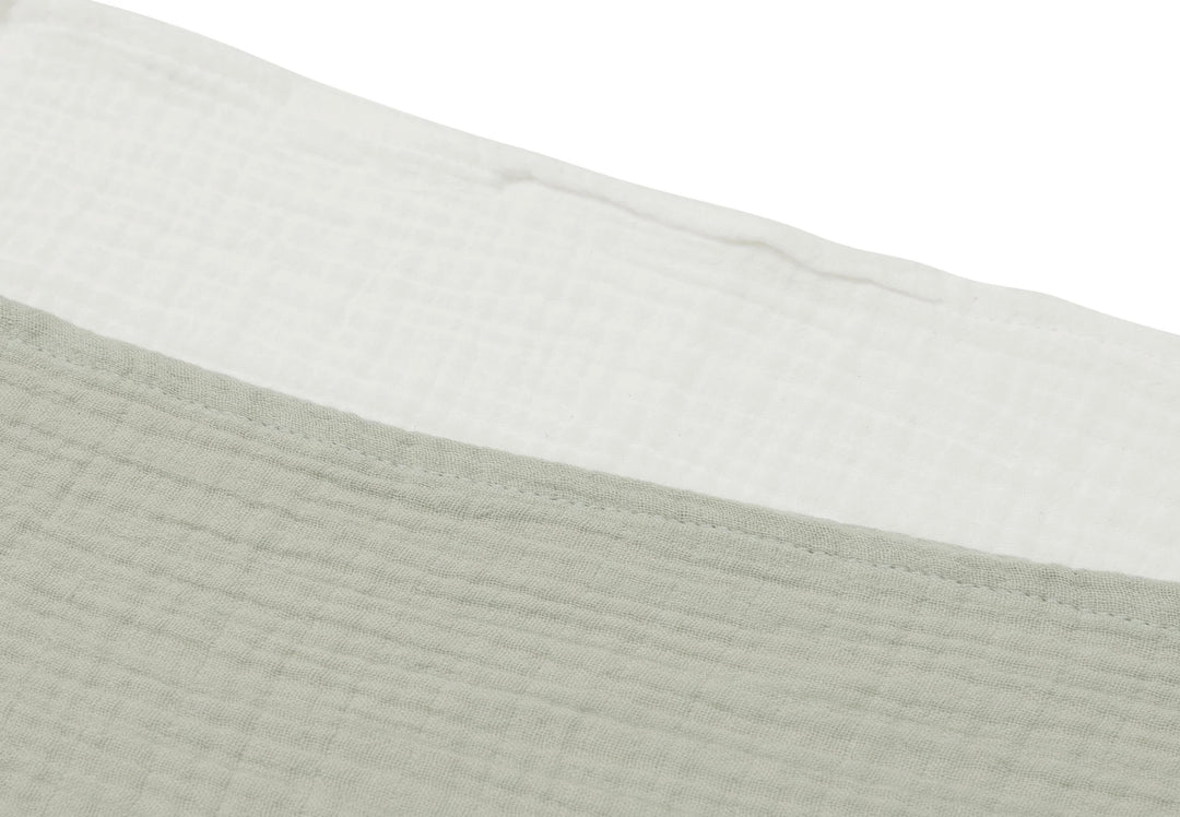 Jollein hydrofiele doek small 70x70cm - Olive green/Ivory - 4 stuks