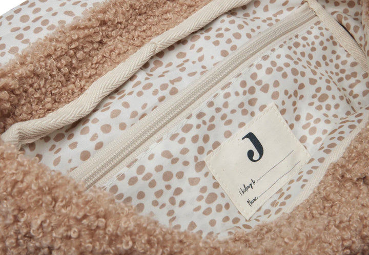 Jollein rugtasje Boucle - Biscuit