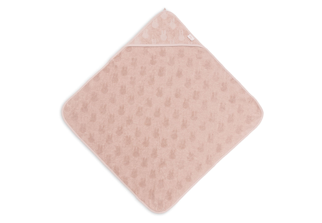 Jollein badcape 75x75 miffy - Wild rose