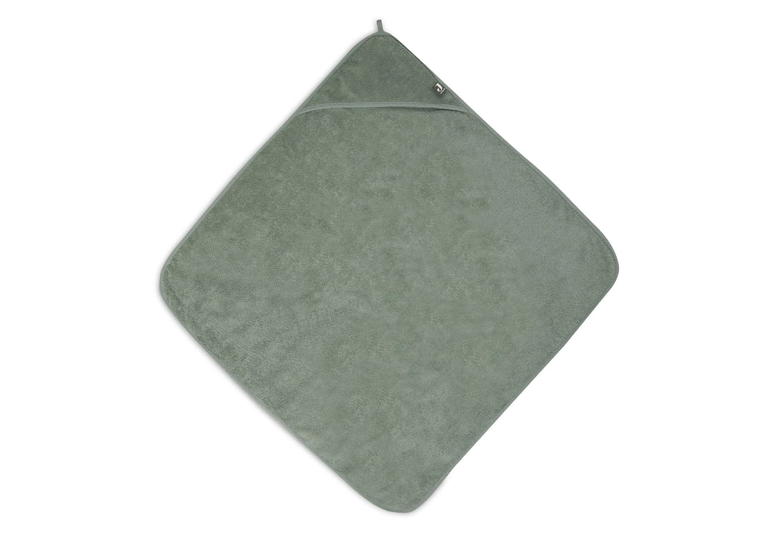 Jollein badcape 75x75 - Ash green