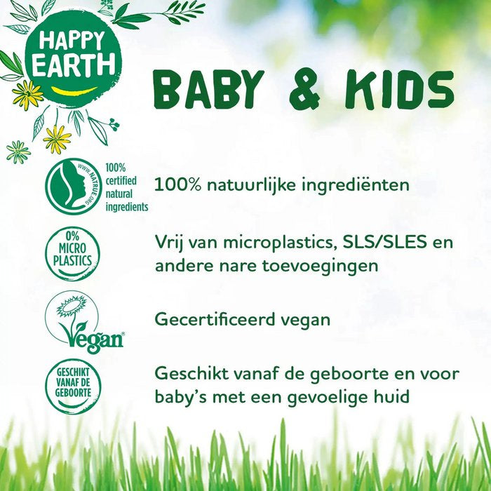 Happy Earth - zeepvrije bad en wasgel 300ml