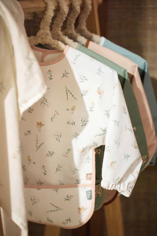 Jollein slab waterproof met mouwen - Lovely Birds