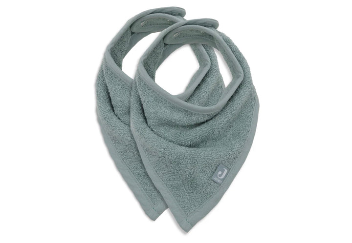 Jollein slab bandana - Sea Green - 2 stuks