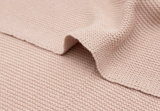 Jollein wiegdeken 75x100cm Basic Knit - Wild Rose