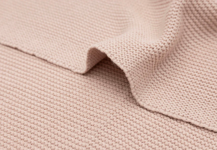 Jollein wiegdeken 75x100cm Basic Knit - Wild Rose