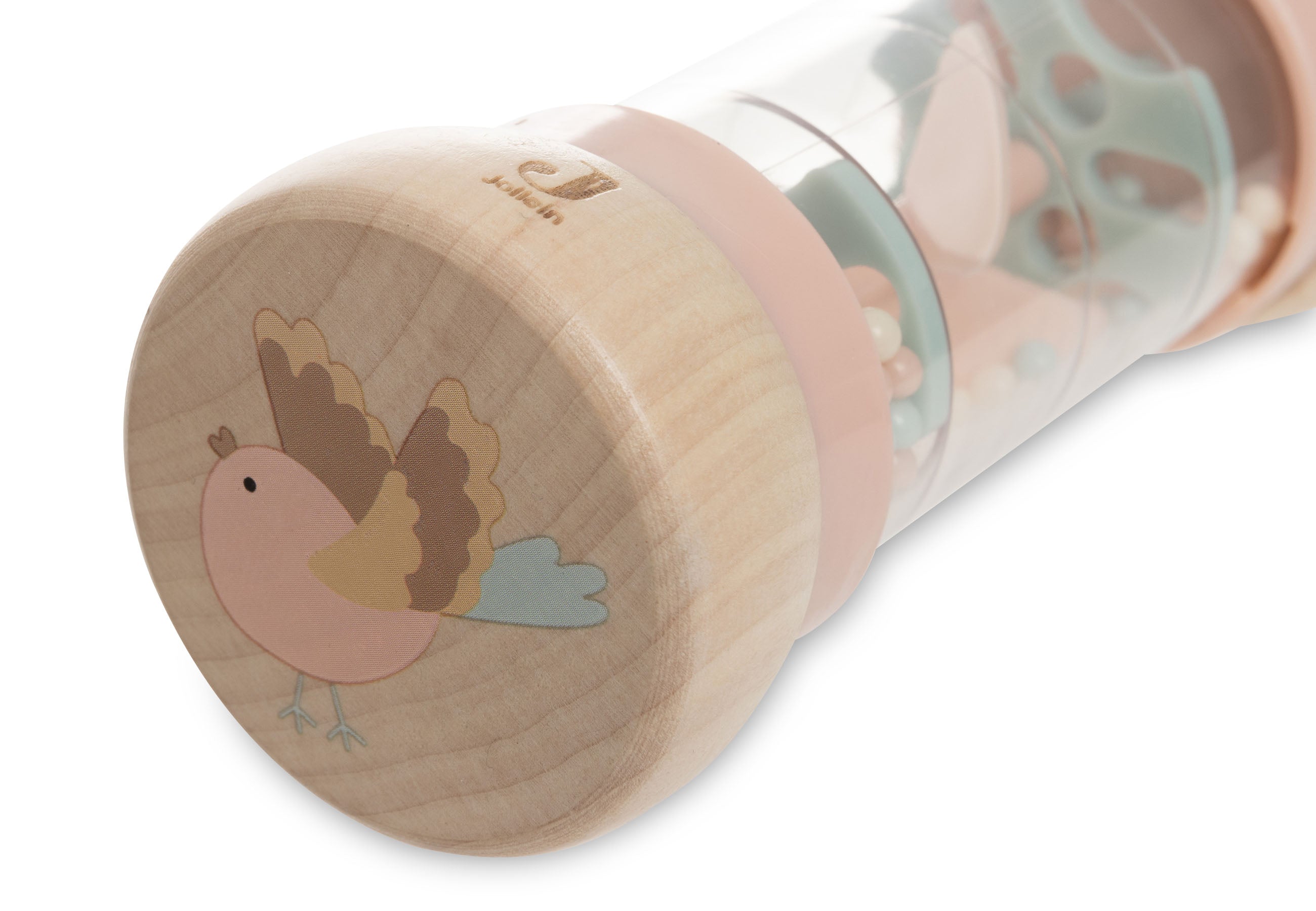 Jollein houten regenrammelaar - Lovely birds
