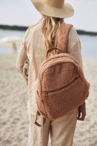Jollein luiertas rugzak boucle - Biscuit