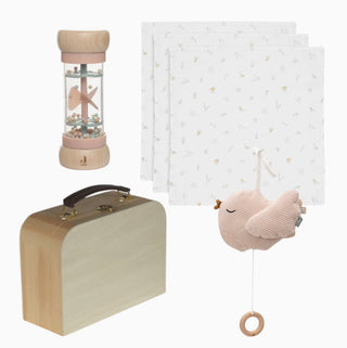 Kraamcadeau met koffertje - Lovely Birds