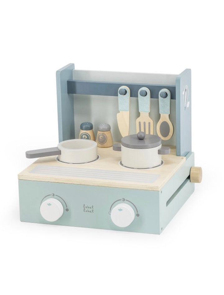 Label Label houten mini keuken - groen