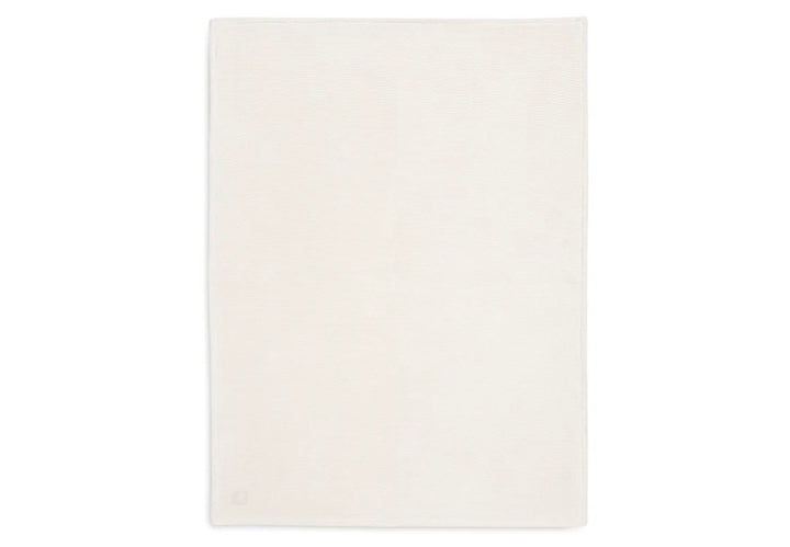 Jollein wiegdeken 75x100cm Basic Knit - Ivory/coral Fleece