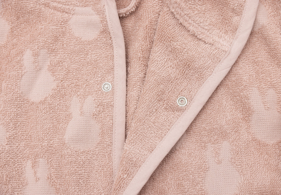 Jollein badjas 1/2 jaar miffy jacquard - Wild Rose