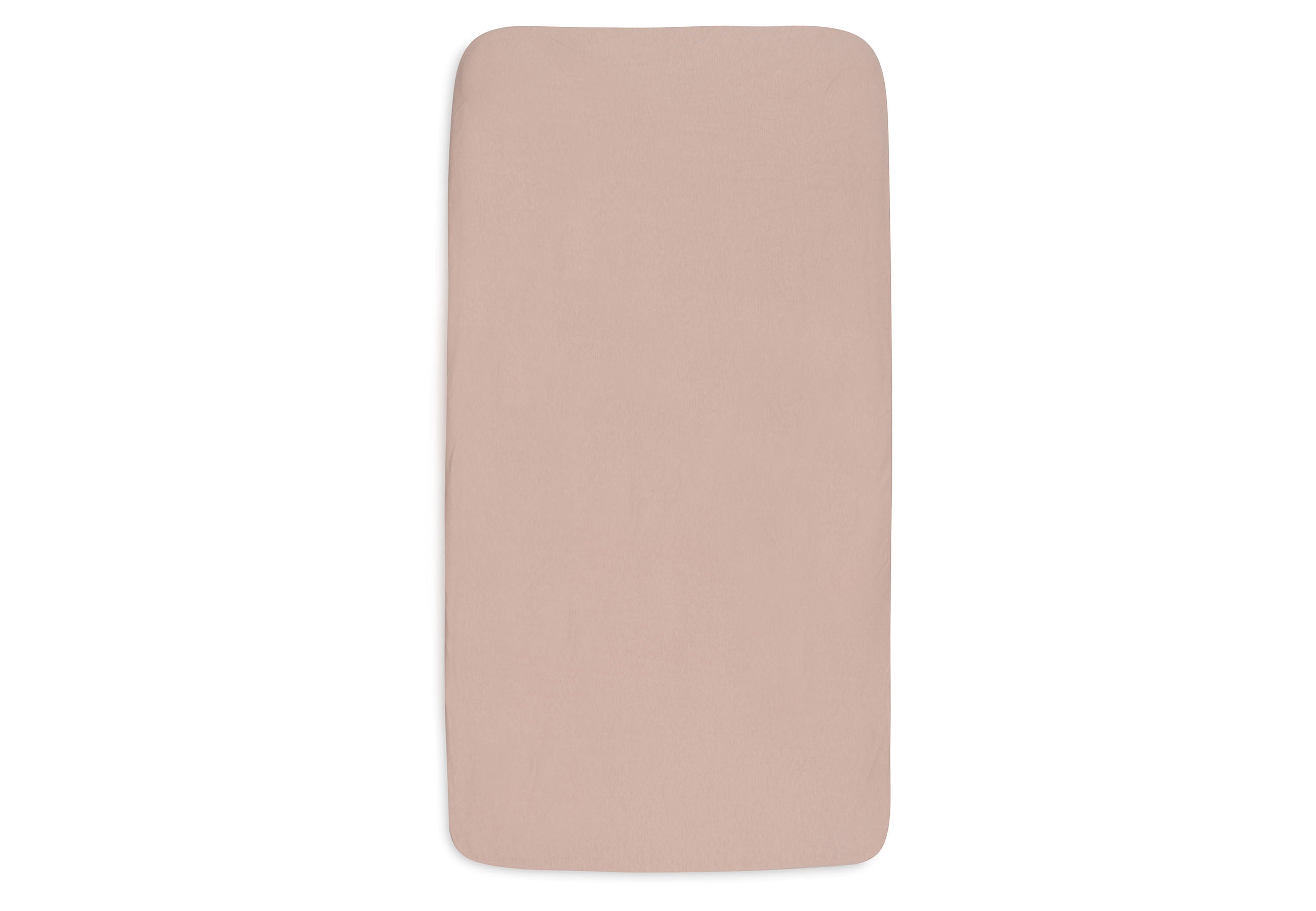 Jollein hoeslakens jersey 2-pack 60x120 - Wild rose / Ivory