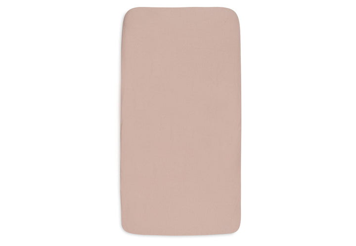 Jollein hoeslakens jersey 2-pack - Wild rose / Ivory