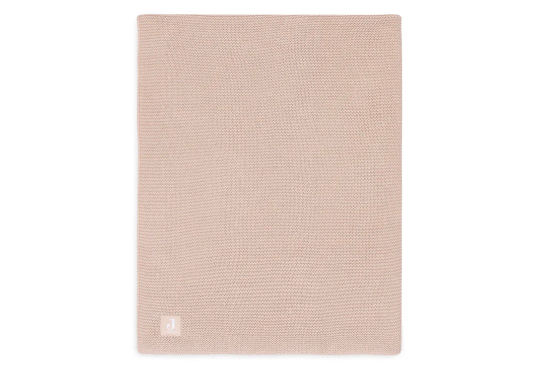 Jollein wiegdeken 75x100cm Basic Knit - Wild Rose