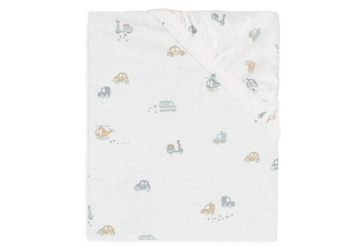 Jollein hoeslaken Jersey 60x120cm - On The Go