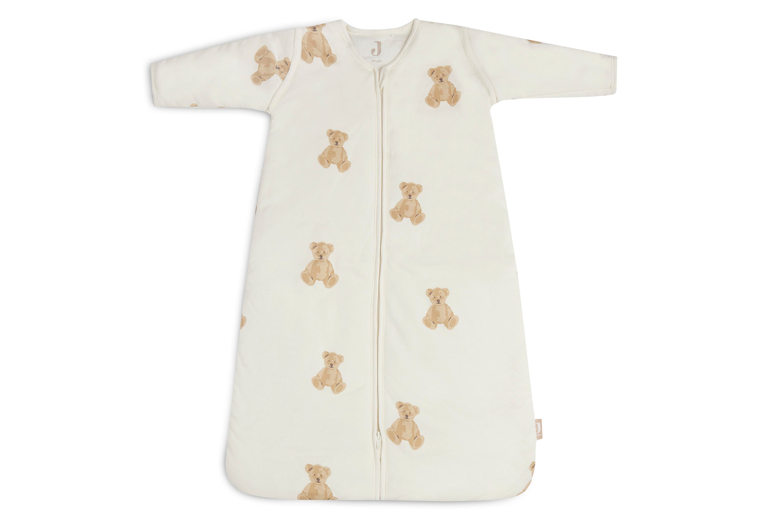 Jollein slaapzak met afritsbare mouwen - Teddybear