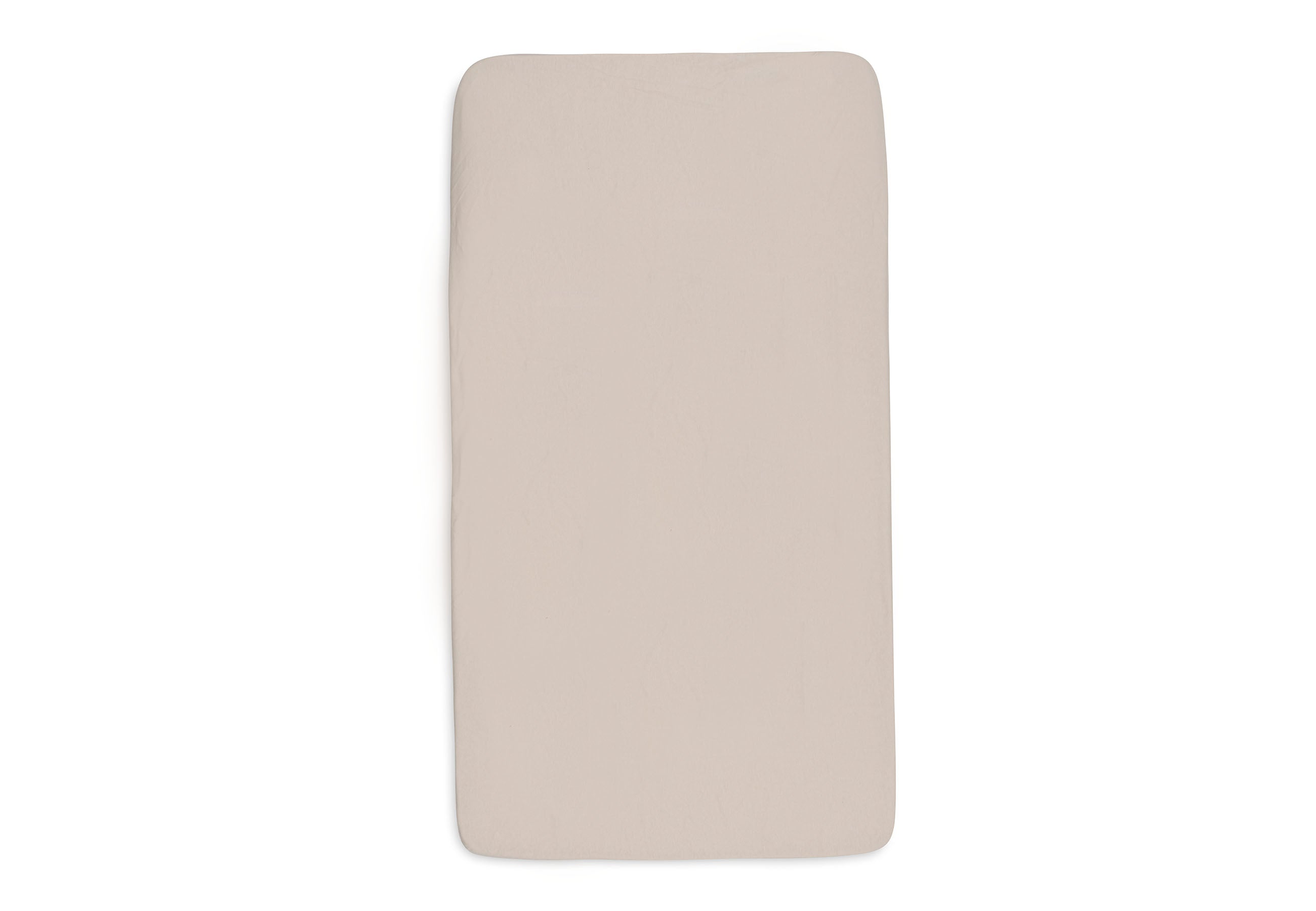 Jollein hoeslakens jersey 2-pack 60x120 - Nougat / Ivory