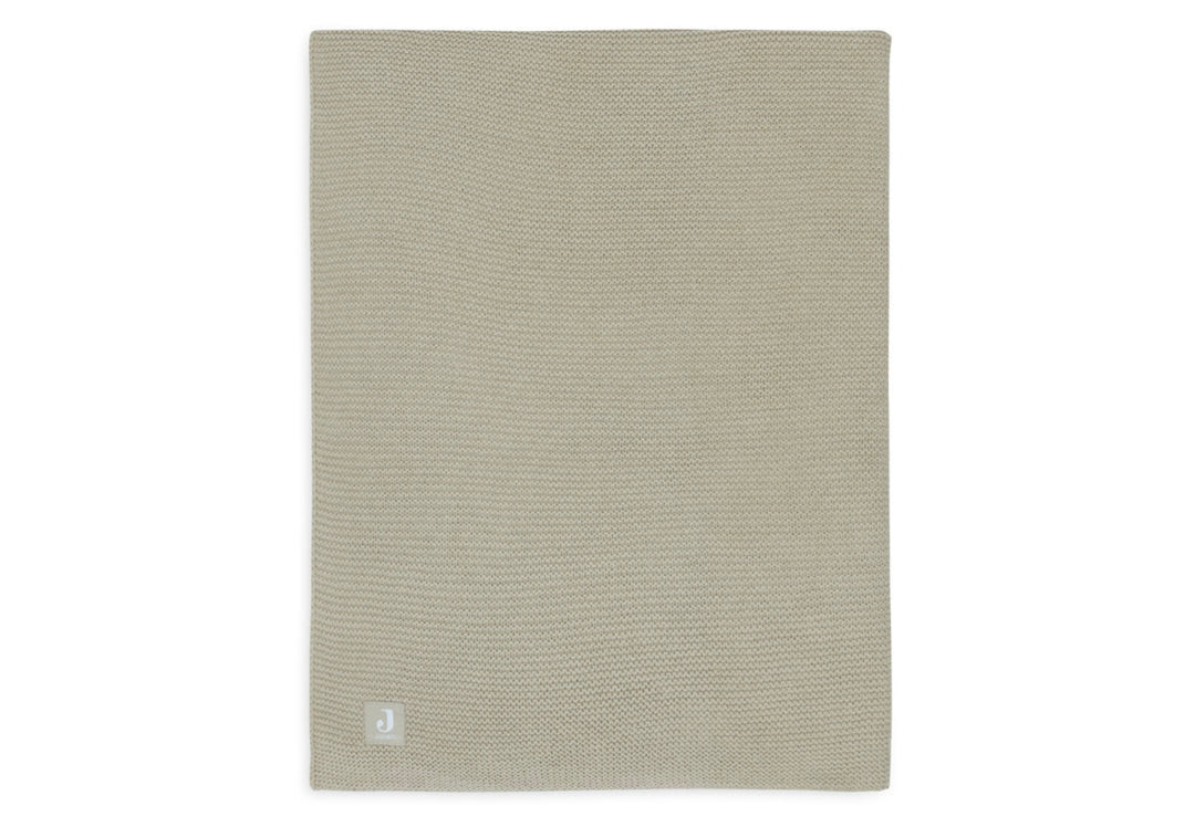 Jollein wiegdeken 75x100cm basic knit - Olive Green
