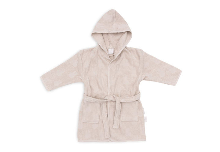 Jollein badjas 1/2 jaar miffy jacquard - Nougat