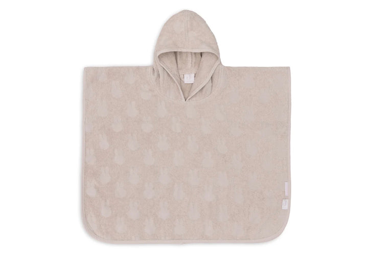 Jollein badponcho miffy jacquard - Nougat