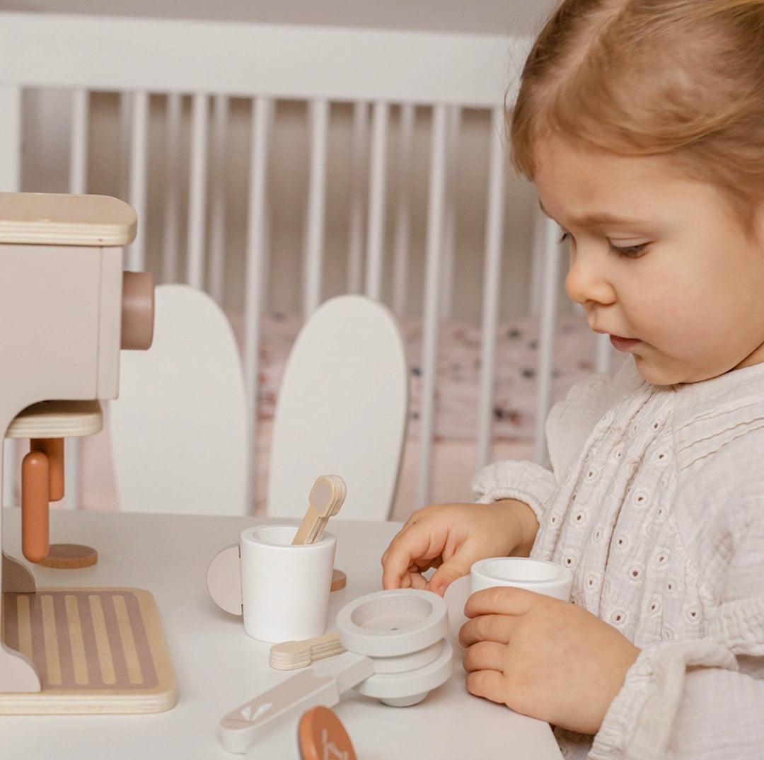 Label Label espresso machine - nougat