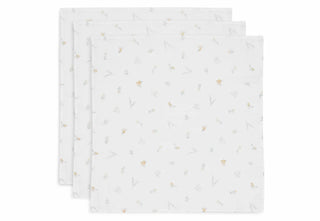 Jollein hydrofiele doek small 70x70 - Lovely Birds - 3 stuks