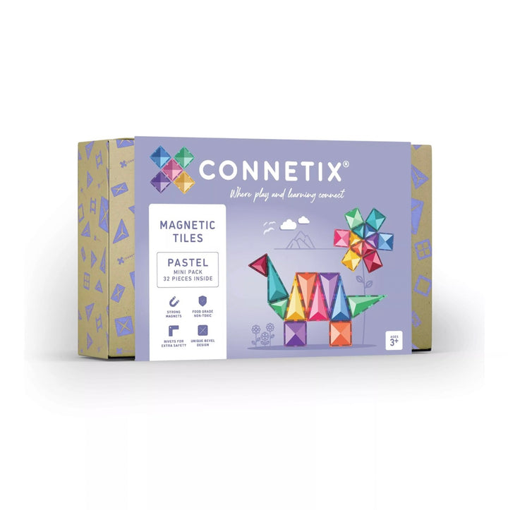 Connetix - magnetische tegels pastel mini pack 32 stuks