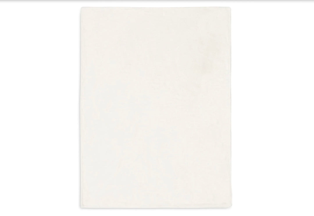 Jollein wiegdeken 75x100cm Basic Knit - Ivory/coral Fleece