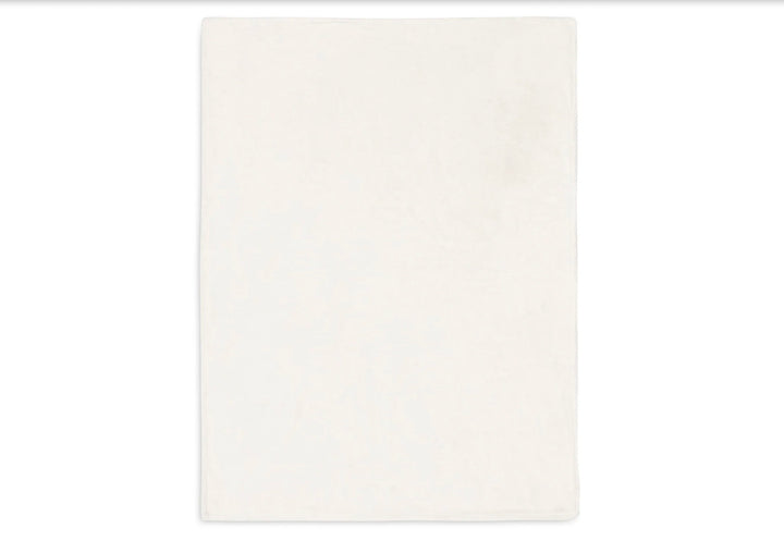 Jollein wiegdeken 75x100cm Basic Knit - Ivory/coral Fleece