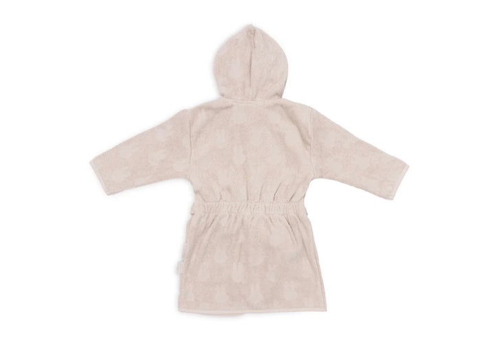 Jollein badjas 3/4 jaar miffy jacquard - Nougat